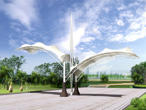 污水處理廠(chǎng)膜結(jié)構(gòu)